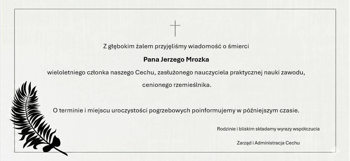Świętej pamięci J. Mrozek